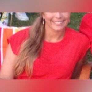 Vintage Gloria Lance red top